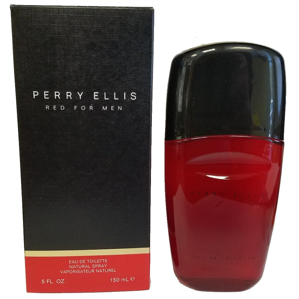 Bottle of Perry Ellis Red by Perry Ellis, 5 oz Eau De Toilette Spray for Men
